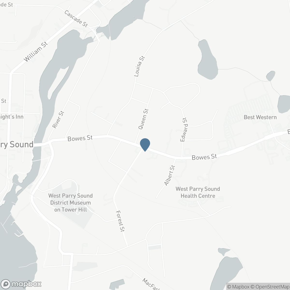 50 BOWES STREET, Parry Sound, Ontario P2A 2L2